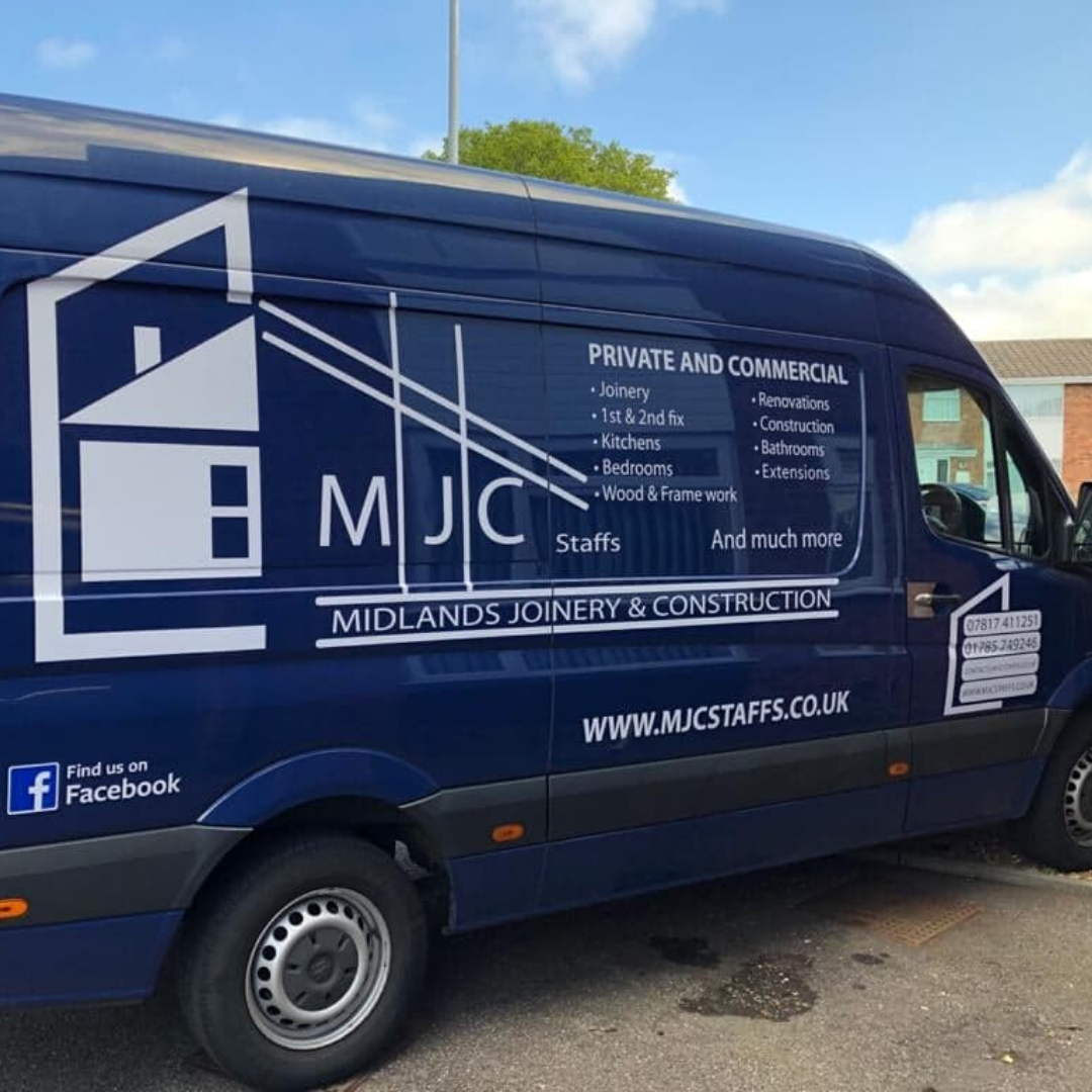Vehicle livery - MJC Stafford