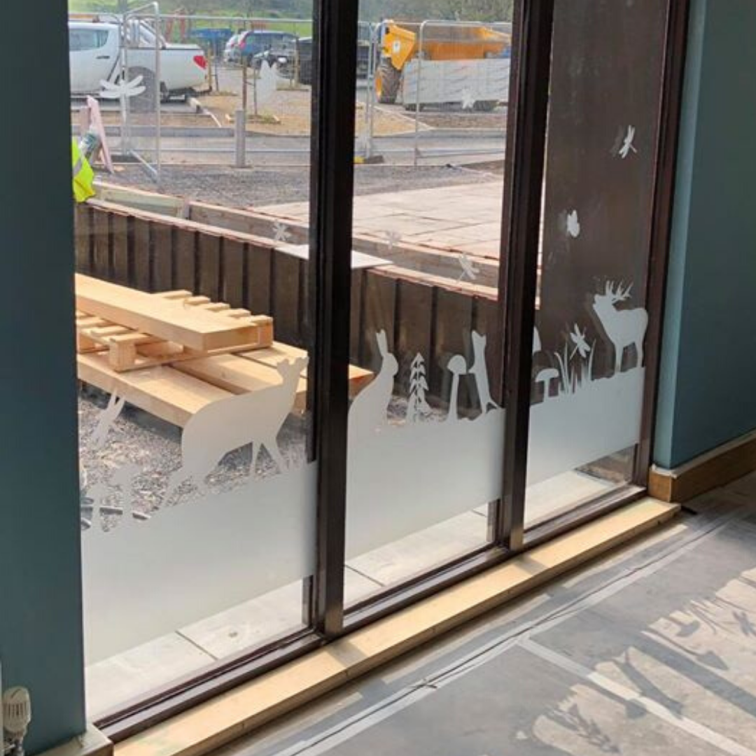 Window vinyl graphic